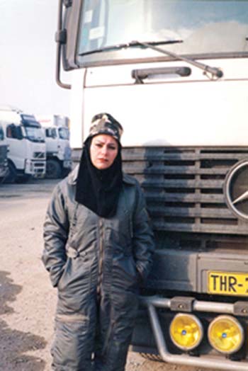 فاطمه رجبی, تنها راننده زن کامیون در ایران
