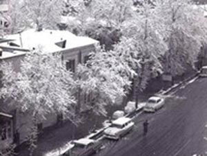 زمستان در تهران قدیم کرسی