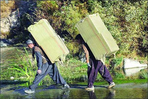 بانه, شهر کولرهای گازی قاچاق