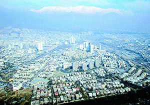تهران سرزمین آپارتمانها و ساختمانهای متراکم