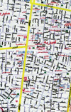 معیارهای موثر در مرزبندی نواحی مناطق شهری مورد مطالعه منطقه یک شهرداری تهران