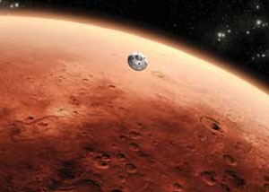 کنجکاوی در راه مریخ