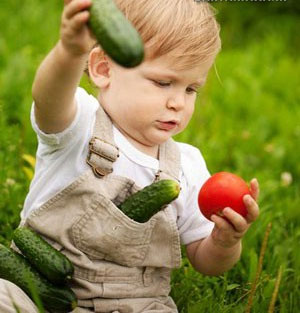 سبزی خور کردن بچه ها قلق دارد