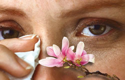 درمان چشم های اشک آلود در ​فصل بهار
