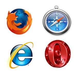 مقایسه مرورگرها با کمال تعصب Firefox , IE, Opera و Safari