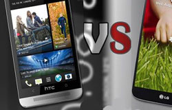 LG G۲ در مقابل HTC One