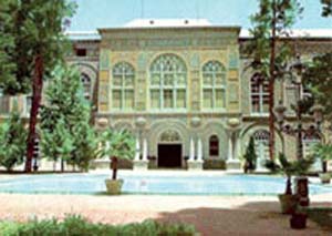 موزه كاخ گلستان پذیرایی از میهمانان خارجی
