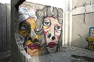 «تنها», هنرمند زیرزمینی گرافیتی در تهران