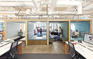 بهترین طراحی دفاتر کاری در سال ۲۰۱۲