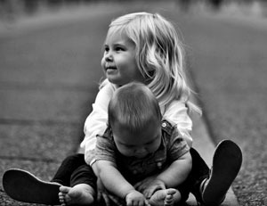دو بچه برای خوشبختی کافیست!