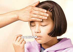 تشنج ناشی از تب در کودکان
