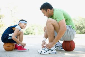 مراقبت از کودکان در حین ورزش