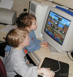 بازی‌های رایانه‌ای و کودکان