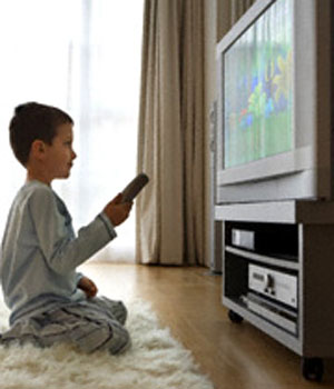کودکان و تماشای افراطی تلویزیون