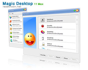 تغییر چهره ویندوز با Magic Desktop ۱۱ Max