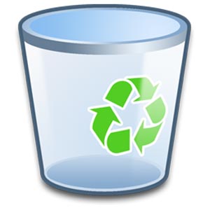 حذف آیکن Recycle Bin