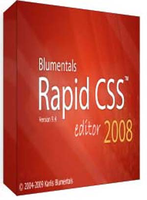 طراحی صفحات CSS با Blumentals Rapid CSS ۲۰۰۸ v۹.۴.۱.۱۰۳