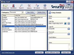 نرم افزار MySecurityVault Pro v۳.۰۸