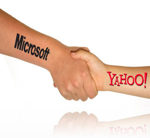 سرانجام، قرارداد ۱۰ ساله همکاری مایکروسافت و یاهو امضا شد