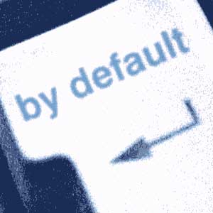 بازگشت به default