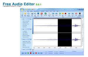 ویرایش و ضبط فایلهای صوتی Free Audio Editor ۳.۰.۱