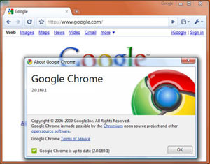 مرورگر قدرتمند گوگل کروم Google Chrome ۳.۰.۱۹۵.۲۱ Stable