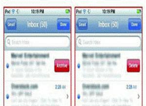 حذف ایمیل‌ها در آیپد