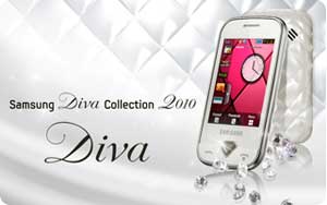 مجموعه Samsung Diva ۲۰۱۰ ـ Diva S۷۰۷۰