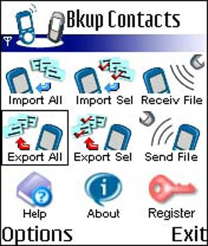 پشتیبان گرفتن از شماره تلفن ها با BackupContacts