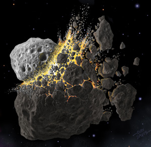 قانون بده در نتیجه کشف کمربند سیارک ها