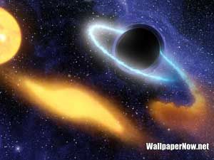 سیاهچاله ای در مرکز کهکشانی دور دست!