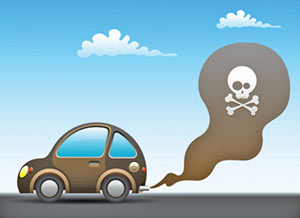 آلاینده‌های خروجی از اگزوز خودروها و اثرات آنها