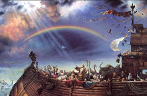 علت هلاکت بی گناهان قوم نوح
