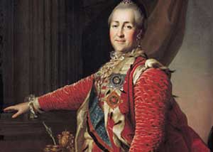 ۹ ژوییه سال ۱۷۶۲ میلادی ـ کاترین بر تخت سلطنت روسیه نشست