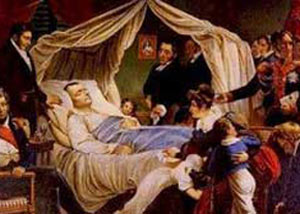 ۵ مه سال ۱۸۲۱ میلادی ـ درگذشت ناپلئون در سنت هلن