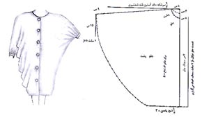 مانتو مدل خفاشی