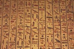 علائم نوشتاری در مصر باستان