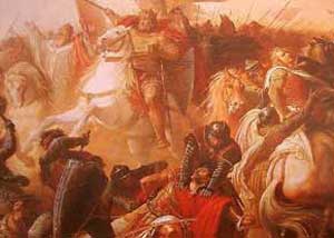 ۱۰ اوت سال ۹۵۵ میلادی ـ شکست مجارها از اوتون شاه آلمان