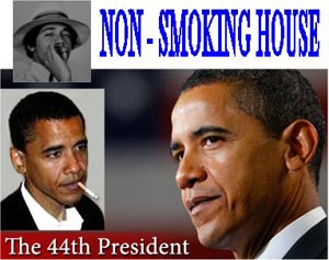 ۲۰ ژانویه ۲۰۰۹ ـ کاخ «سیگار ممنوع» و اوبامای سیگاری!