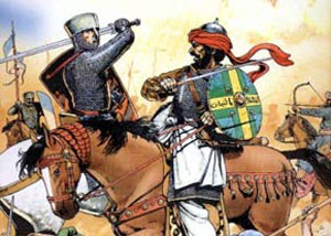 ۳ ژوئیه سال ۱۱۸۷ میلادی ـ صلاح الدین صلیبییون را شکست داد