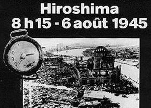 ۶ اوت سال ۱۹۴۵ میلادی ـ فاجعه بمباران اتمی هیروشیما