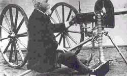 ۲۳ فوریه  ۱۸۸۴ ـ اختراع تیربار - ابزاری برای کشتن و برتری