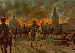 ۱۵ سپتامبر سال ۱۸۱۲ میلادی ـ حریق بزرگ مسکو