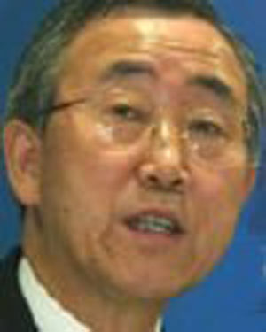 ۱۳ اکتبر ۲۰۰۶ ـ دبیرکل تازه سازمان ملل، بازهم از همان قماش