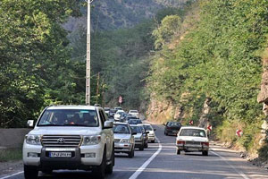 هفت‌خوان‌ رستم برای ‌گردشگران ‌جاده‌ای