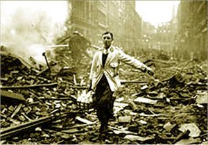 ۷ سپتامبر ۱۹۴۰  ـ آغاز بمباران شبانه لندن توسط لوفت وافه