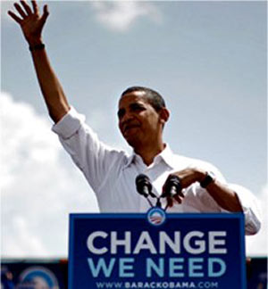 ۵ نوامبر ۲۰۰۸ ـ پرزیدنت "اوباما" در برابر کوهی از مشکلات - مروری بر انتخابات چهارم نوامبر ۲۰۰۸ ایالات متحده آمریکا