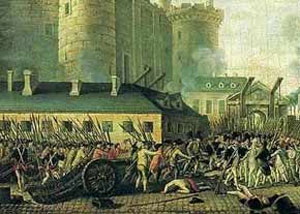 ۱۴ ژوییه سال ۱۷۸۹ میلادی - آغاز انقلاب فرانسه ، سقوط باستیل