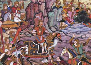 ۱۶ مارس سال ۱۵۲۷ میلادی ـ بابر شمال هندوستان را فتح کرد