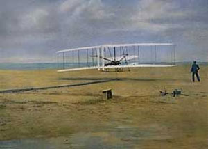 ۱۷ دسامبر سال ۱۹۰۳ میلادی ـ اولین هواپیمای تاریخ جهان پرواز کرد